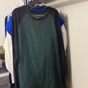 Orvis Green and Black Men's long sleeve  Shirt